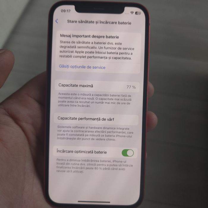 iPhone 12 Red 64 GB DEFECT