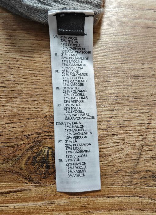 DIESEL Оригинален мъжки вълнен пуловер размер S