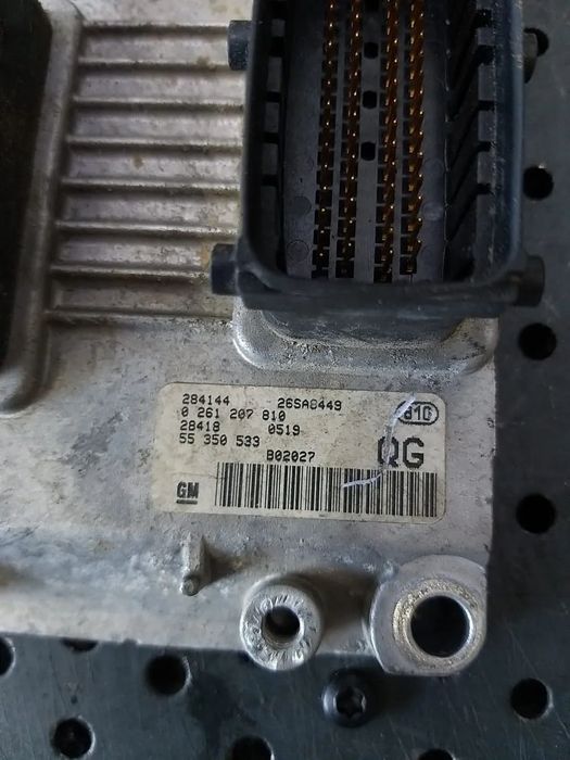 Ecu calculator motor 1.0 b opel corsa c 0261207810 55350533 26sa8449