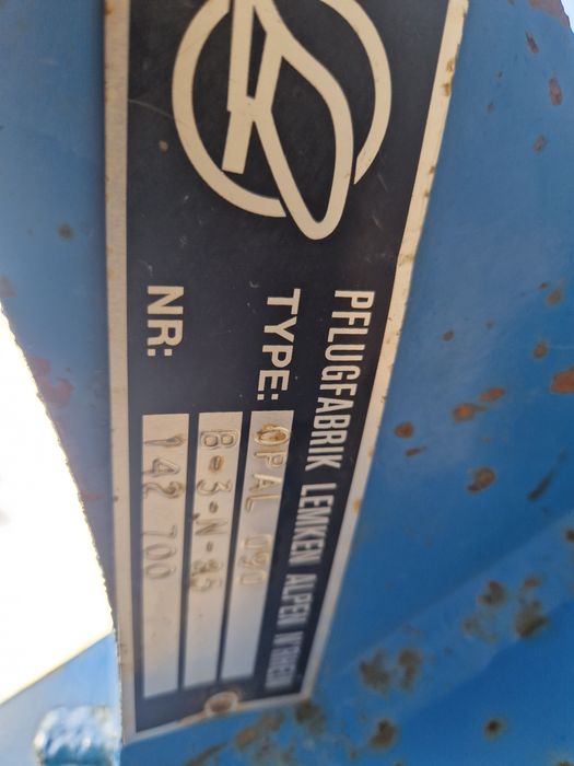 Plug reversibil Lemken opal 090