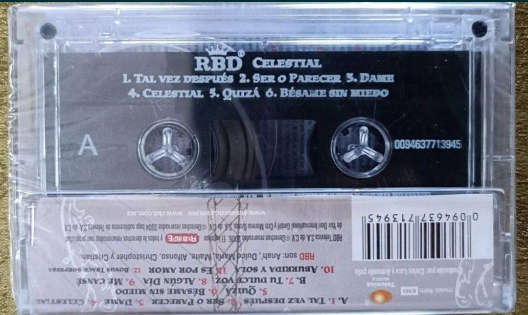 RBD - Celestial 2006 , casetă audio sigilată