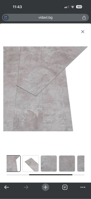 PVC настилка плоскости 5,02 m2