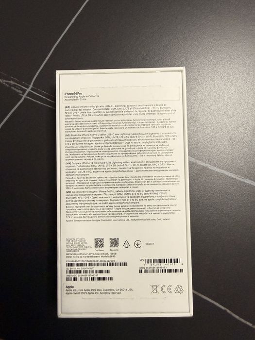 Iphone 14 Pro - 128GB - Space Black