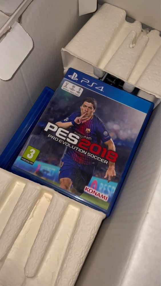 Pes 2018 Disk ps4 ps5 uchun