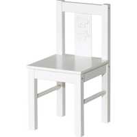 IKEA КРИТТЕР Детский стул, белый