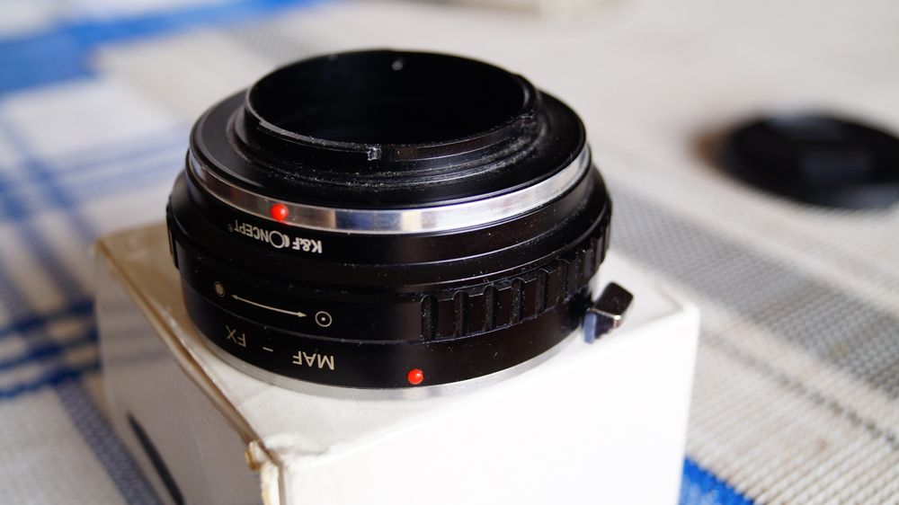 Адаптер за обективи Sony/Minolta AF към тела на Fujifilm X