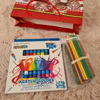 Culori pentru copii - creioane si vopseluri