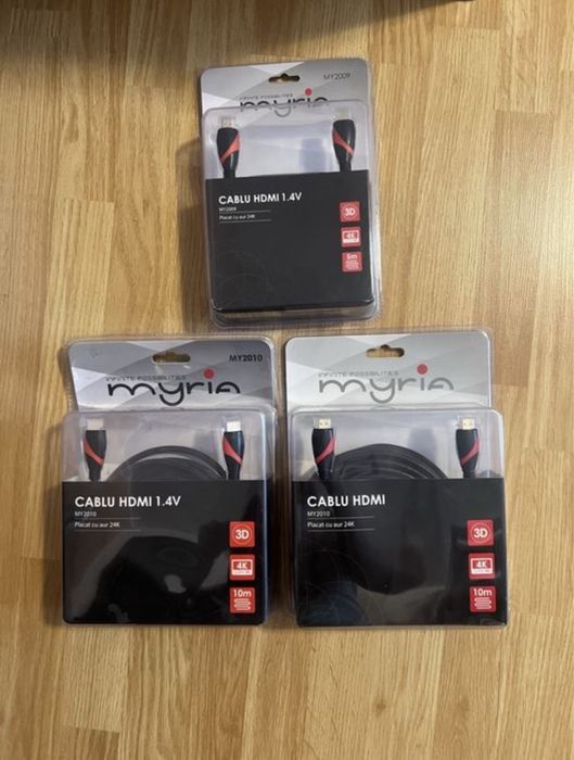 Cablu Hdmi 10 m si 5 m NOI