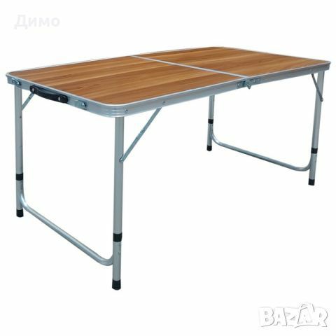 НОВО!Маса 60-120см.Сгъваема туристическа регулираща височина