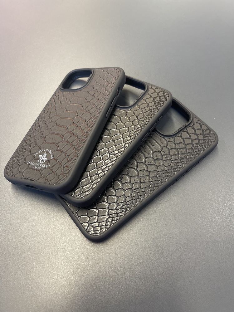 Polo Луксозен кейс Змийска кожа iPhone 16 Pro 16Pro Max 16 15 Pro 15