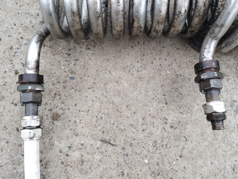 Spirală din Inox dimensiuni 60 pe 20 cm... Stare bună