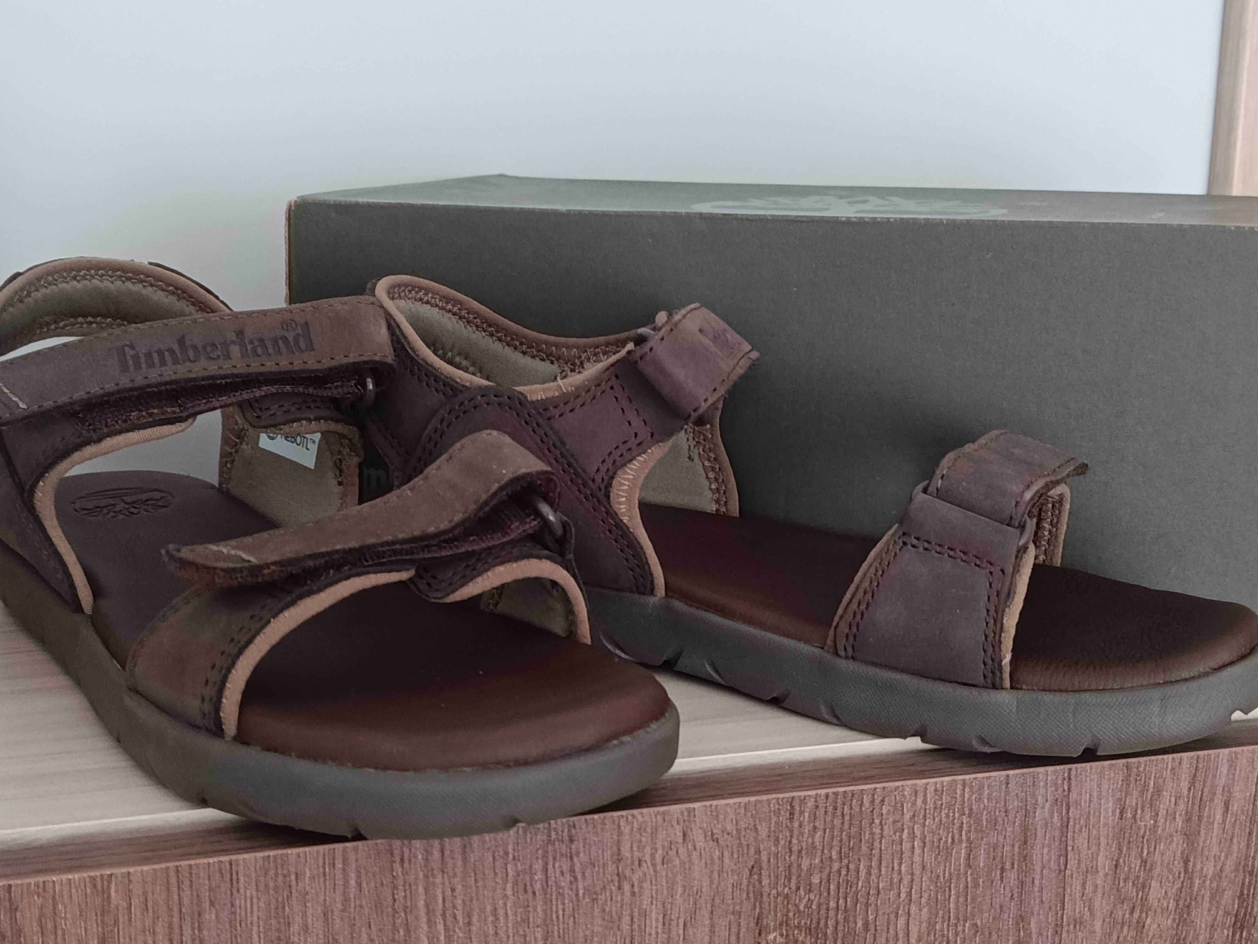 Сандали от естествена кожа Timberland дължина на ходилото 25см