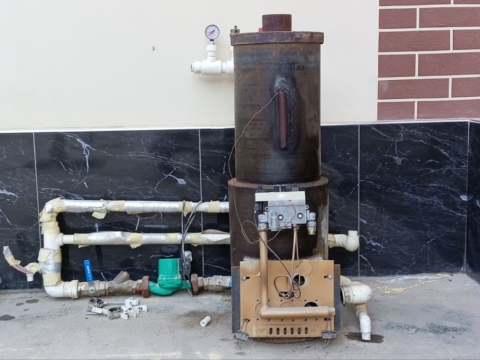 Продаётся газовый кател с горелкой