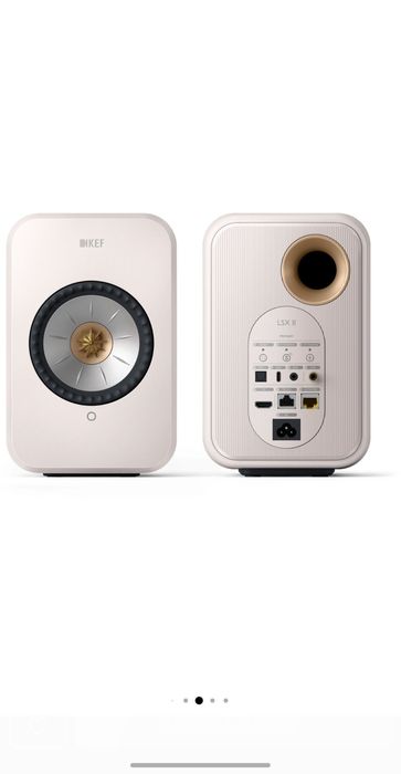 Boxe active KEF LSX II 2 albe garantie 2028