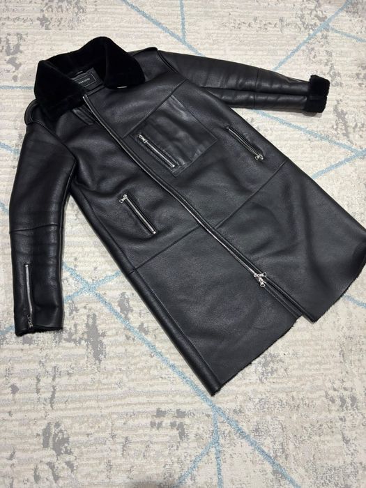 Дублёнка женская чёрная