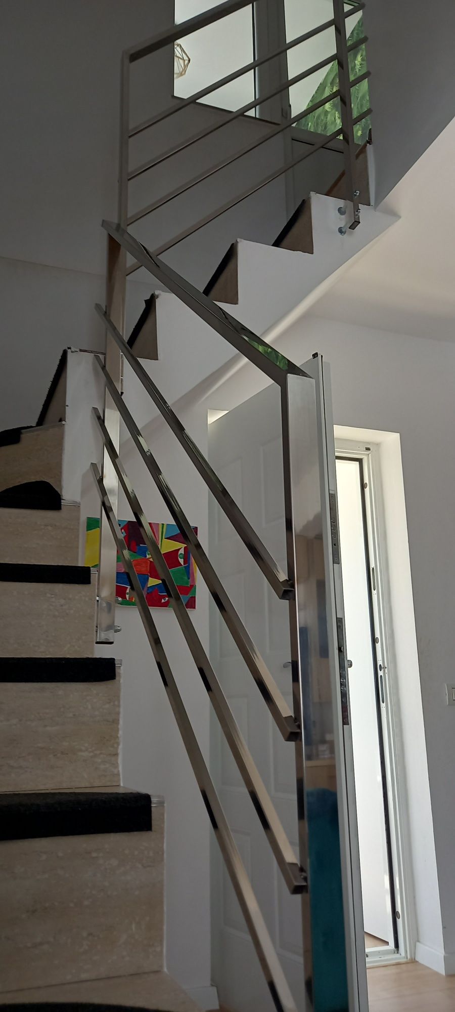 Balustrade inox , fier , sticla securizata sau laminata .  .