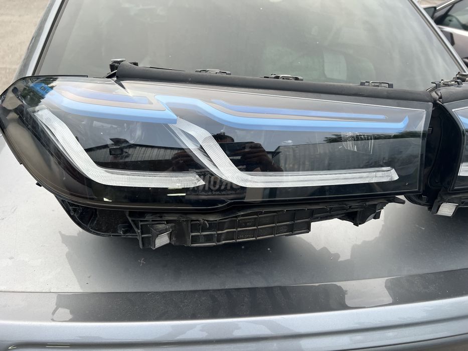 Faruri laser bmw g30 LCI , spoiler m sport