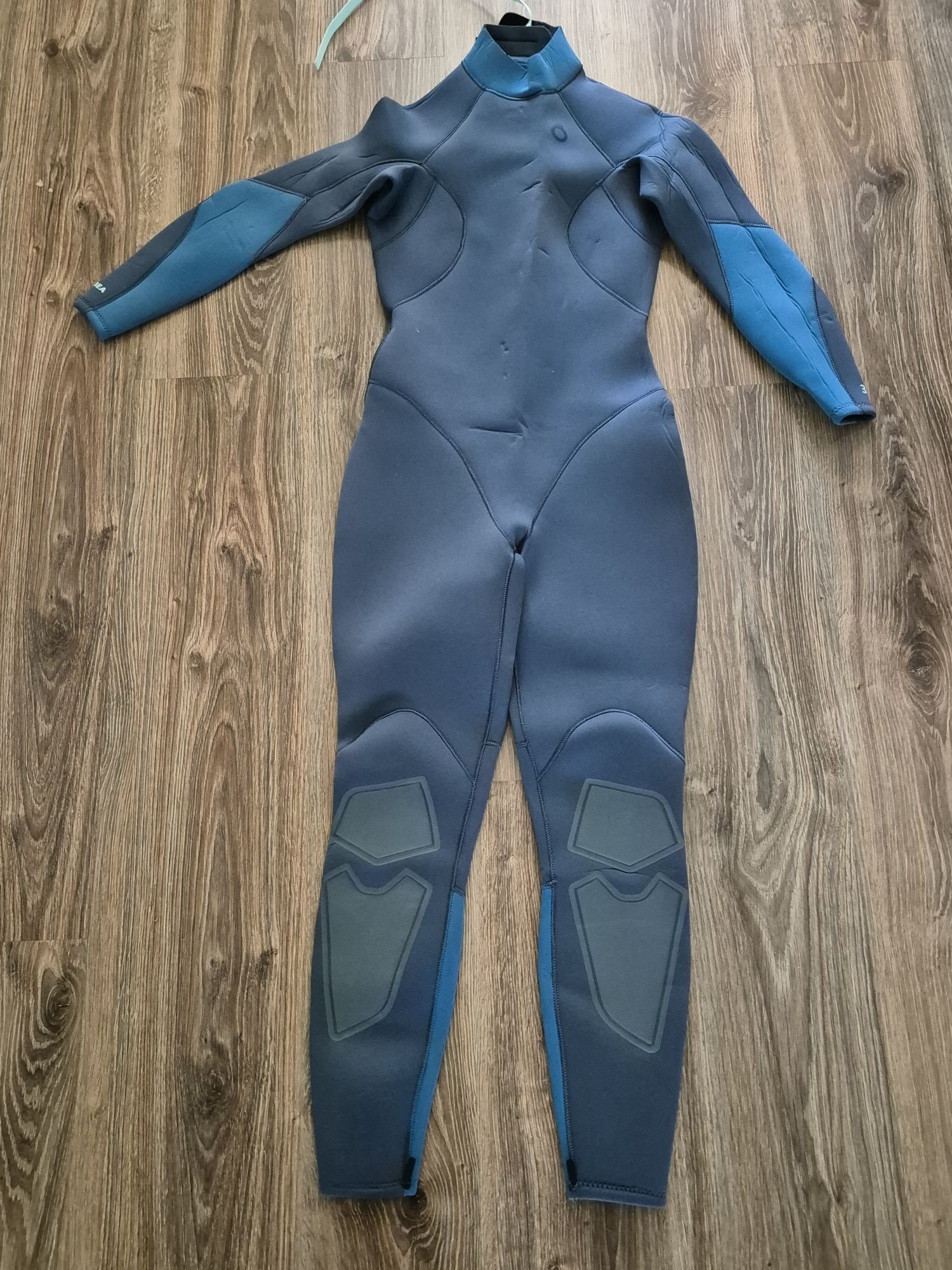 Combinezon scufundări,costum inot neopren 3mm,Gri închis,marime S