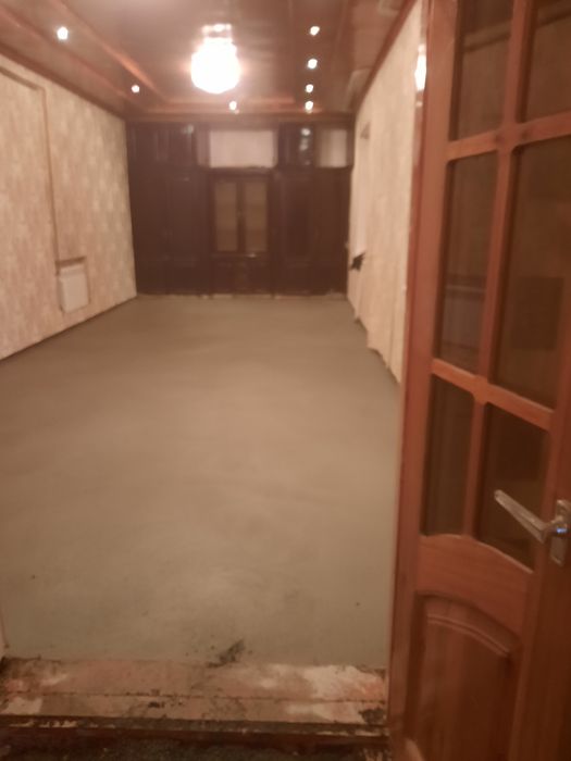 Пол сухой стяжшка хизмати