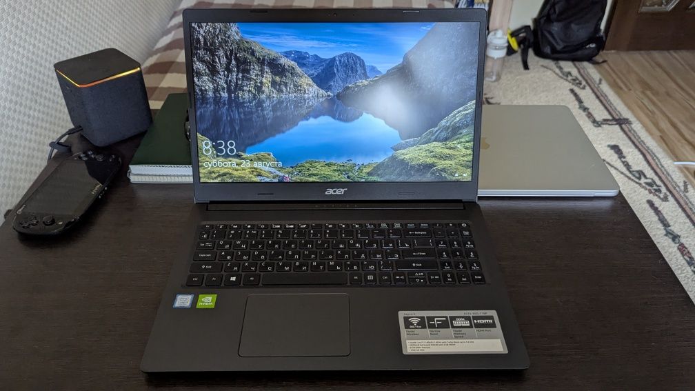 Ноутбук Acer Aspire/ i7-8th Gen/8 GB/MX 230