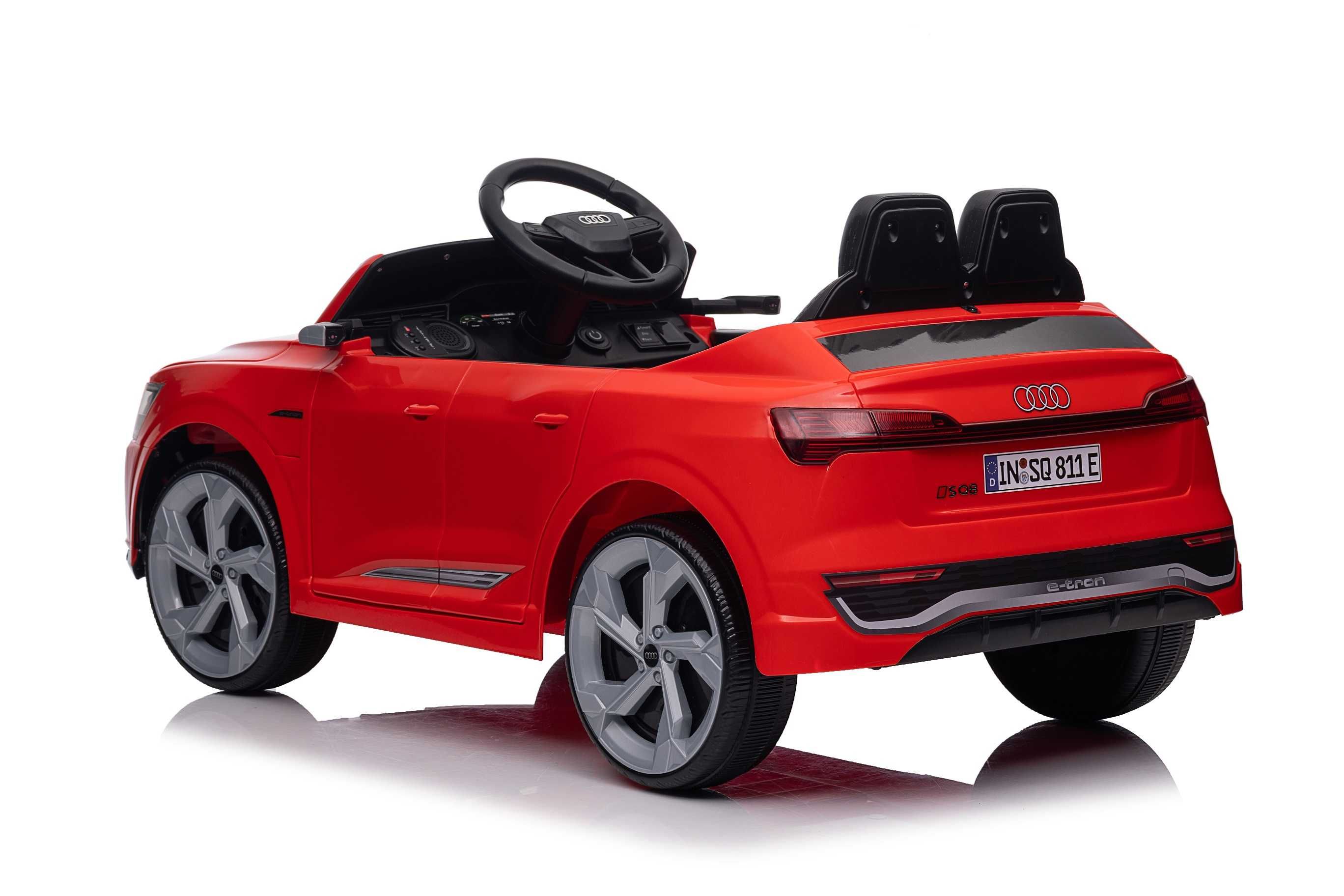 Masinuta electrica pentru copii Audi SQ8 2x 35W 12V MP3 player #RED