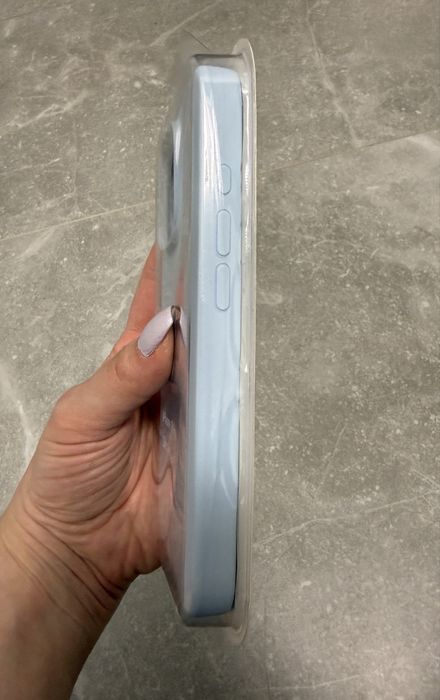 Husa iphone 16pro- albastru