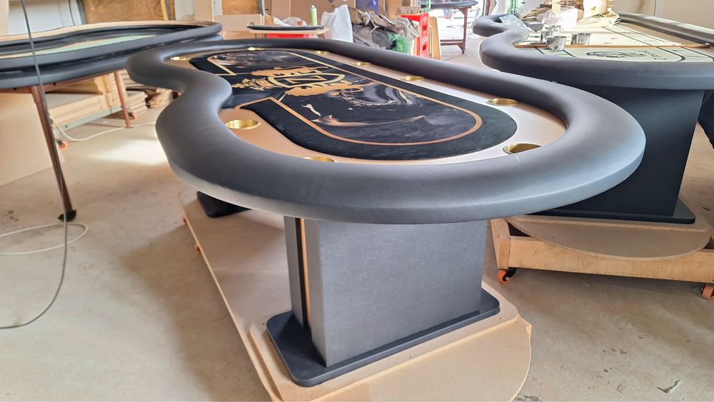 Masa Poker Personalizata Logo tau executie 24 ore livrare instant