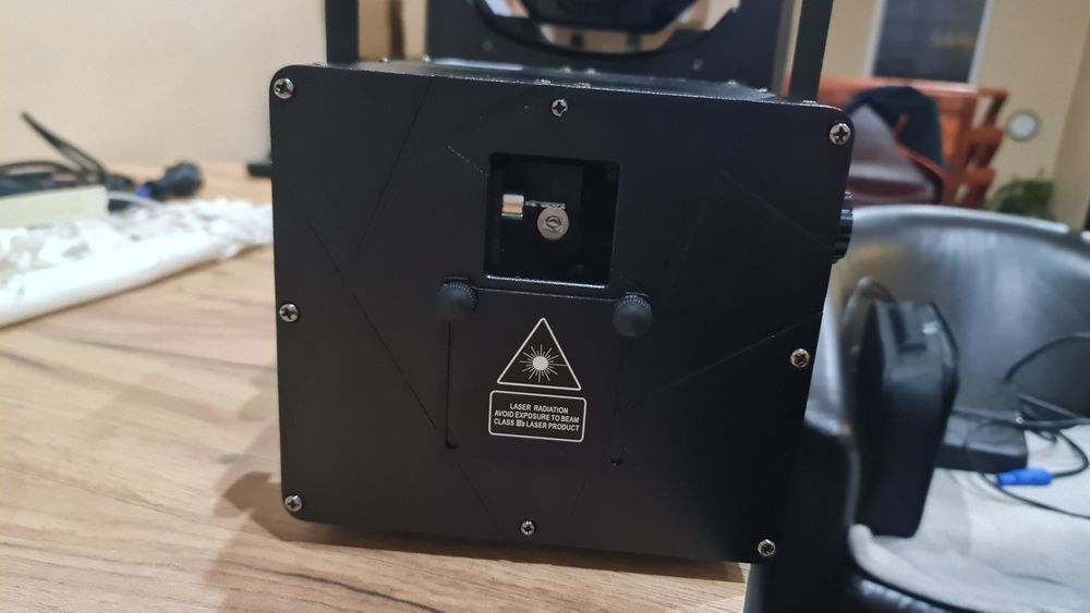 Laser rgb 3 wati,cu dmx si ilda