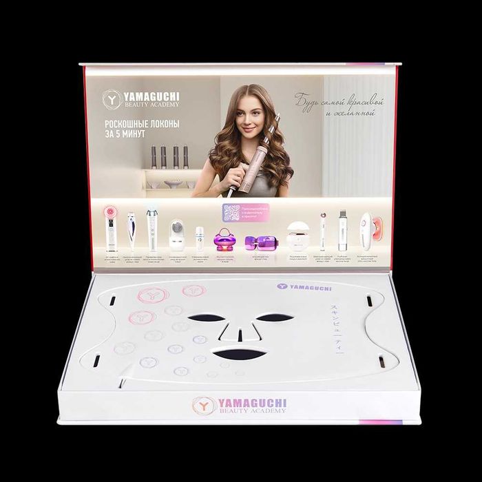 Cиликоновая светодиодная маска для лица Yamaguchi LED Light Face Mask