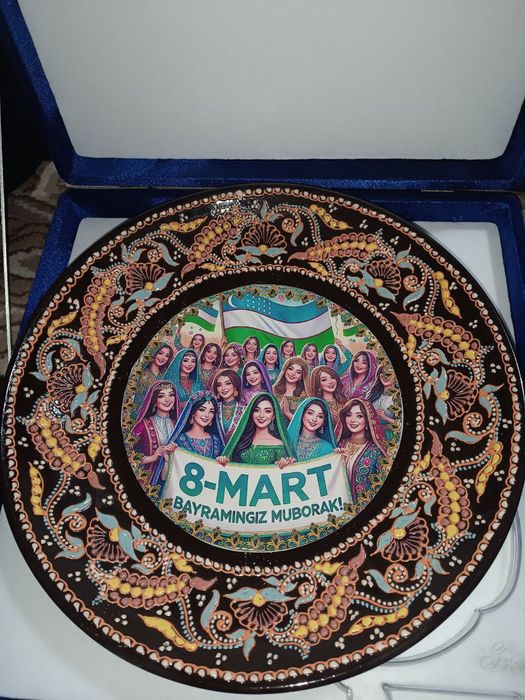 подарочная коробка с ляганом,ручная работа