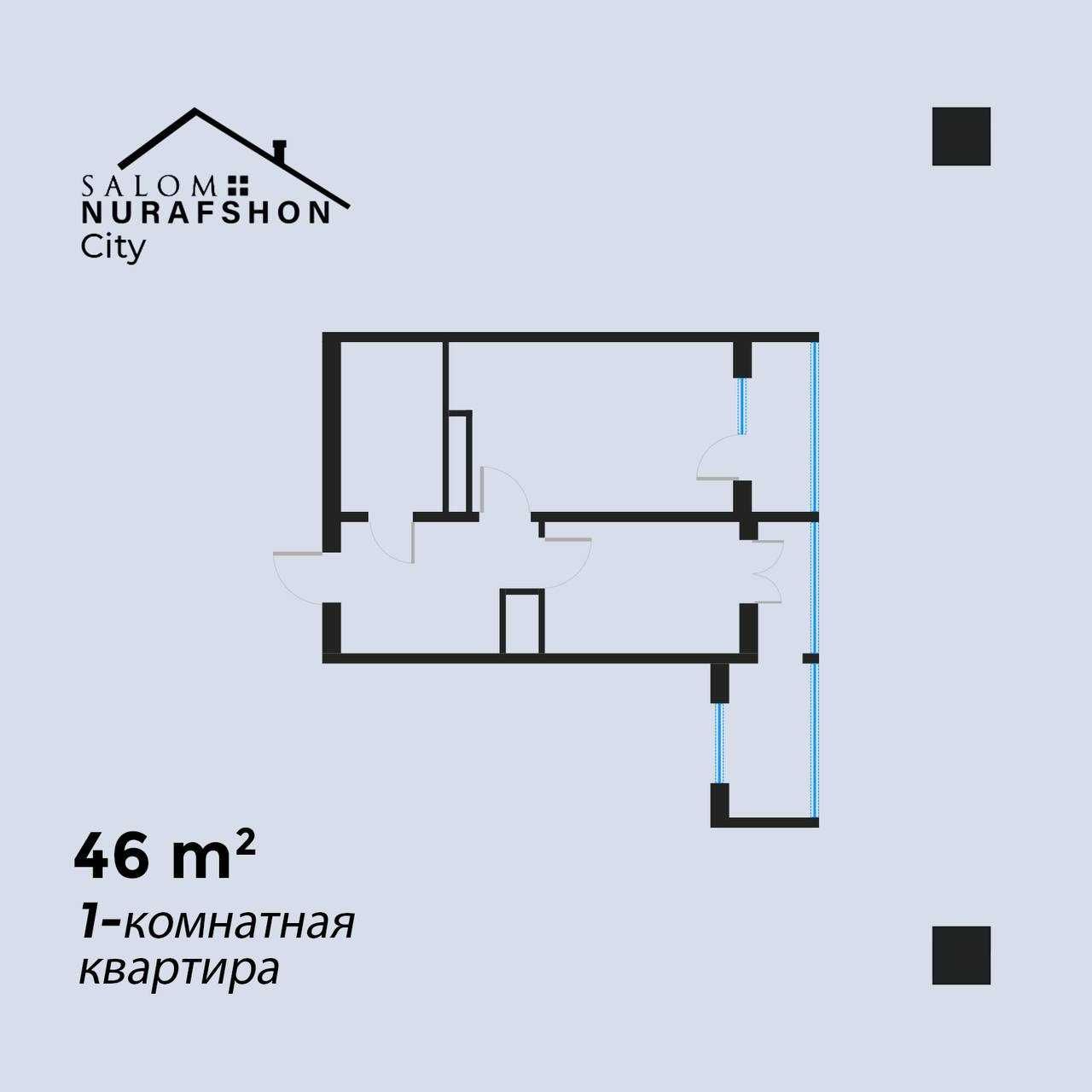 Квартиры со скидкой от ЖК Салом Нурафшон