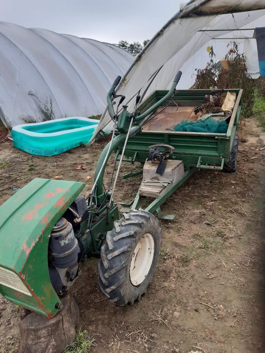 Motoagricola,4x4  motocultor Ferrari diesel.