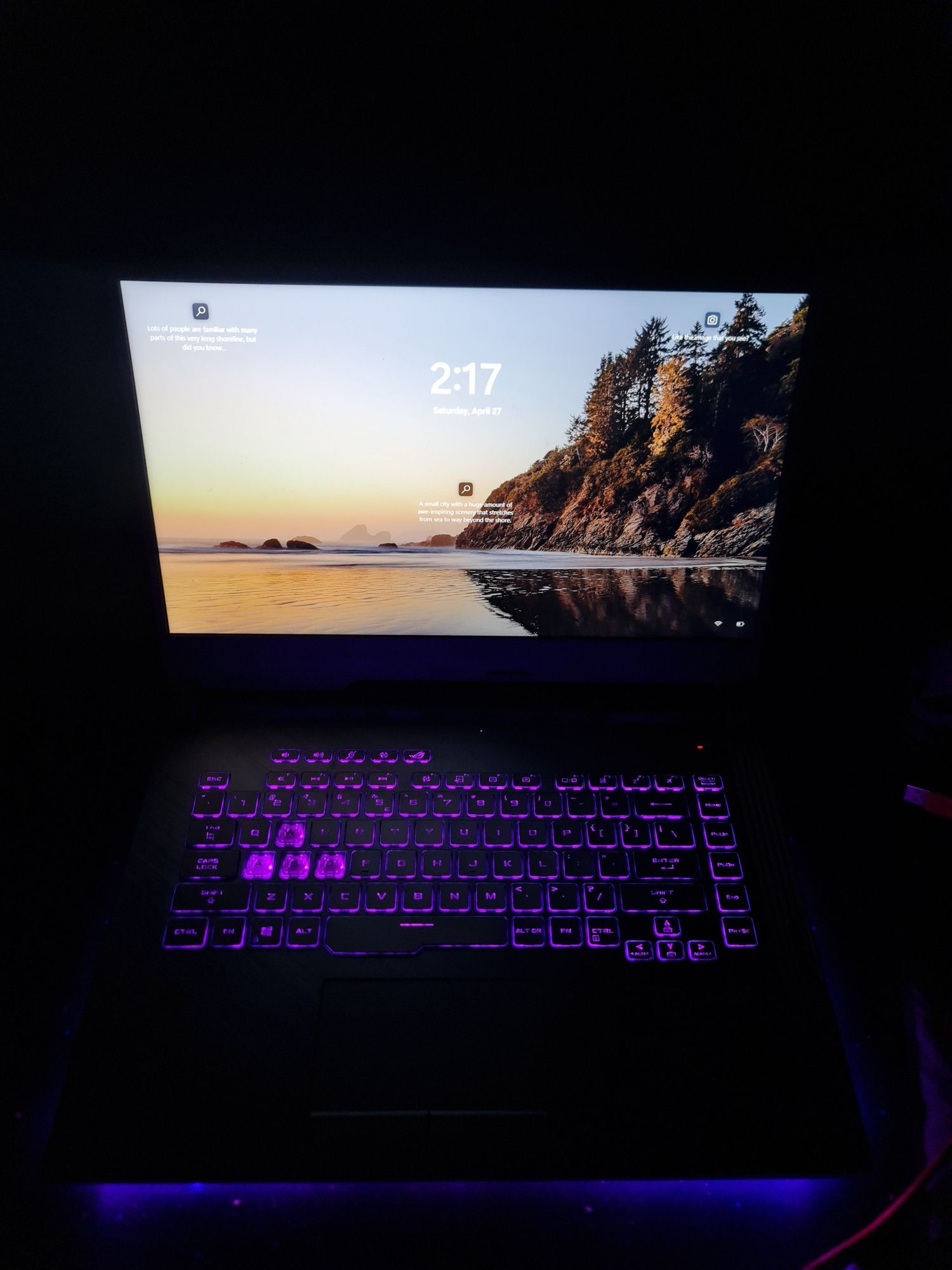 Laptop ASUS Rog Strix G15 I7 10750h, GTX1660ti, 16GB Ram, 144Hz