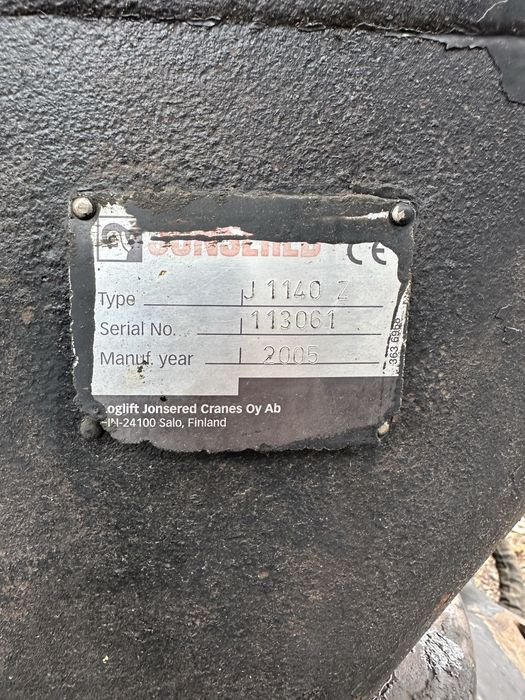 Macara Forestiera Jonsered 1140z