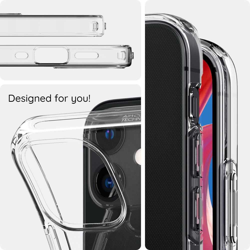 Husa Spigen Liquid Crystal  iPhone 15 Pro Max - Transparent