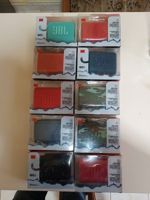 Vând boxe Jbl Go 3 jbl flip 5
