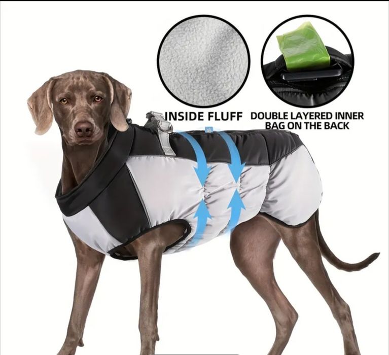 Много топли непромокаеми якета за куче