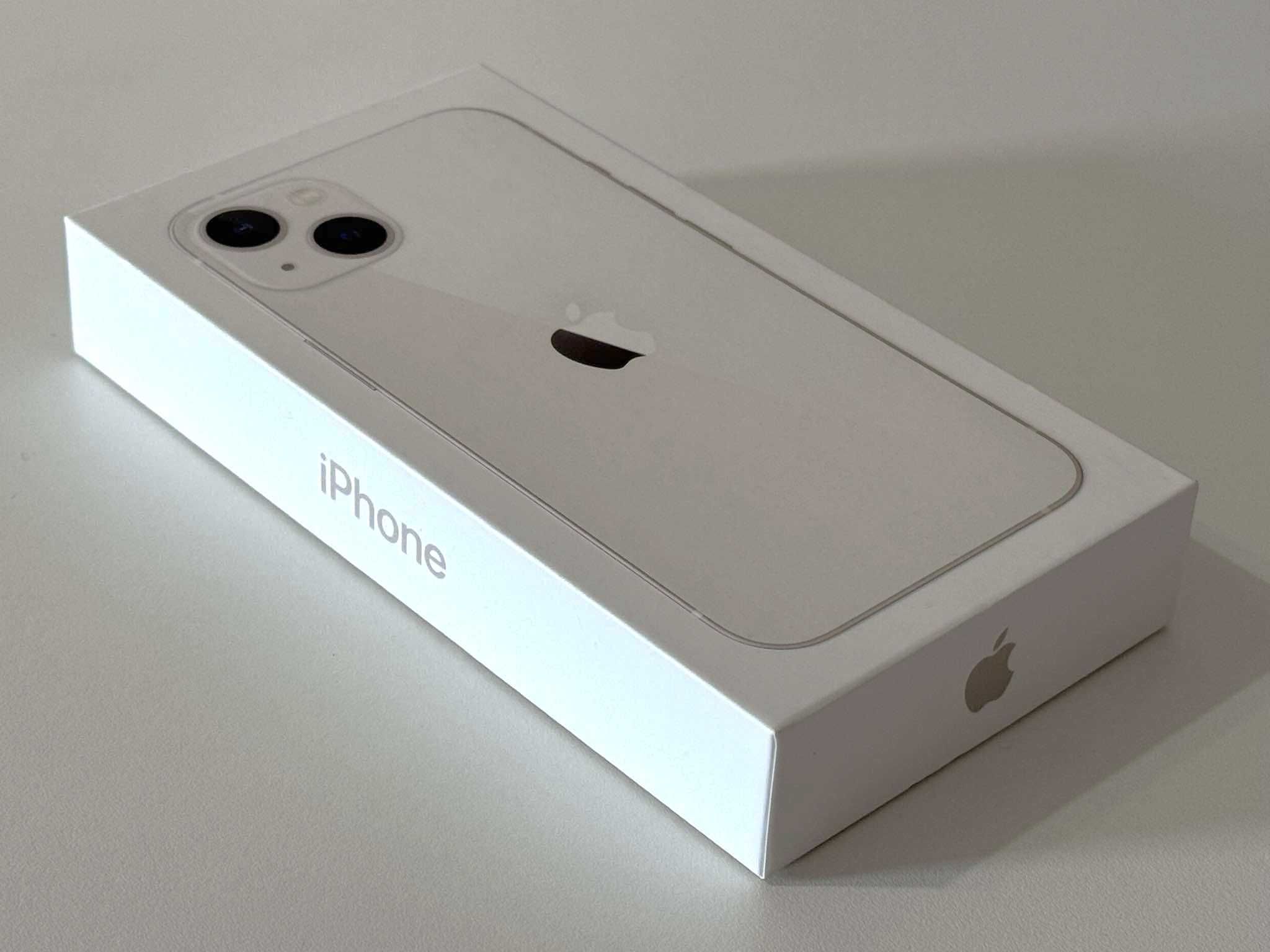 Нов!Запечатан!Гаранция! iPhone 13 Starlight (Бял)