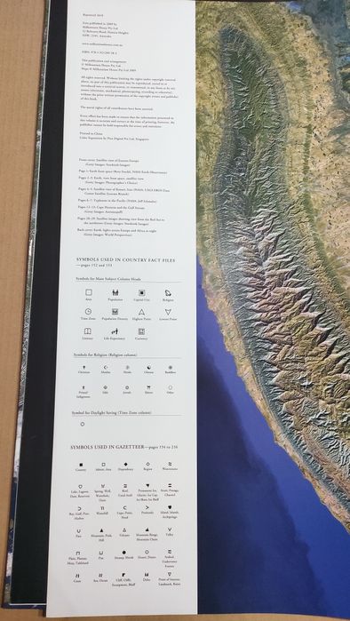 Atlas geografic dimensiune A2