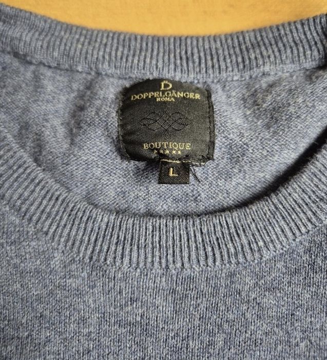 Pulover de bărbați din bumbac și lână Doppelgänger Roma, mărimea L