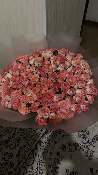 Цветы свежий 101шт