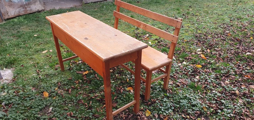 Banca si masa, bancuta, scaun gradina lemn masiv, foisor, terasa