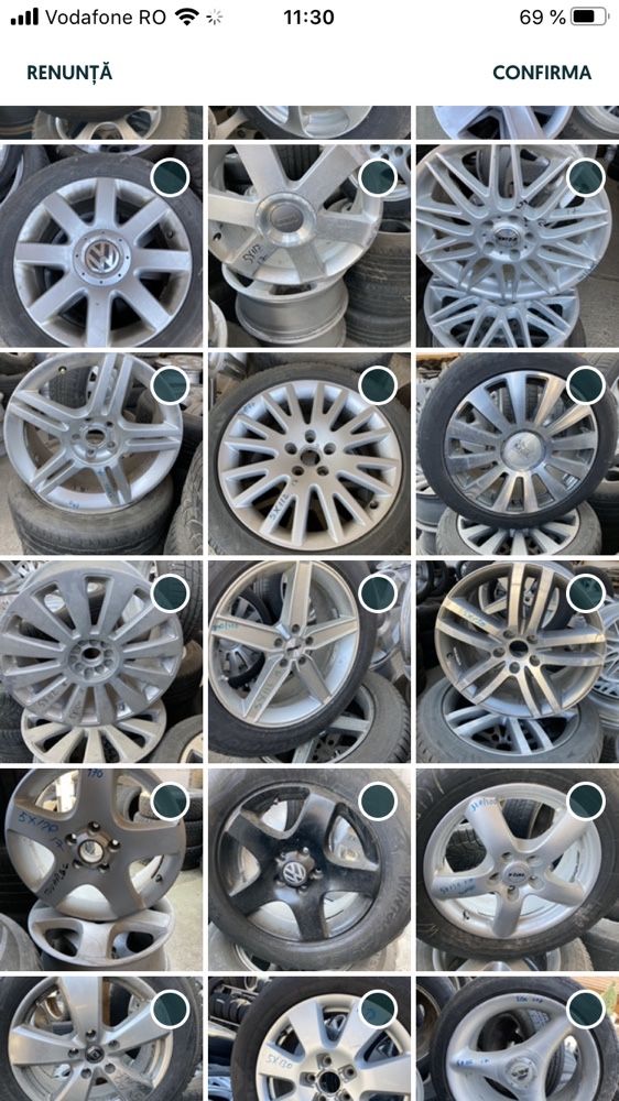 Jante vw audi skoda 16 inch prindere 5x112