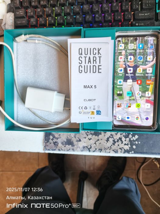 Смартфон фаблет CUBOT MAX5