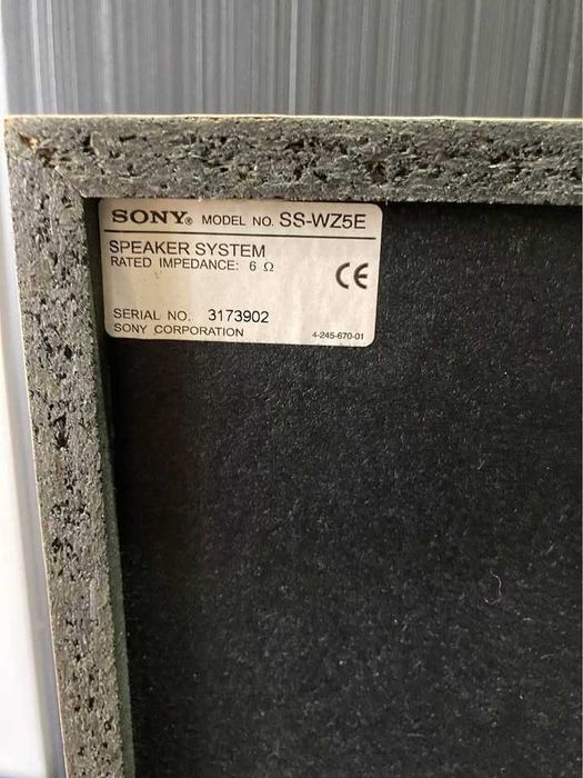 SONY ss-wz5e sony