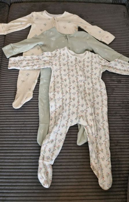 George лот бебешки ромпъри с цип , 3-6 месеца.