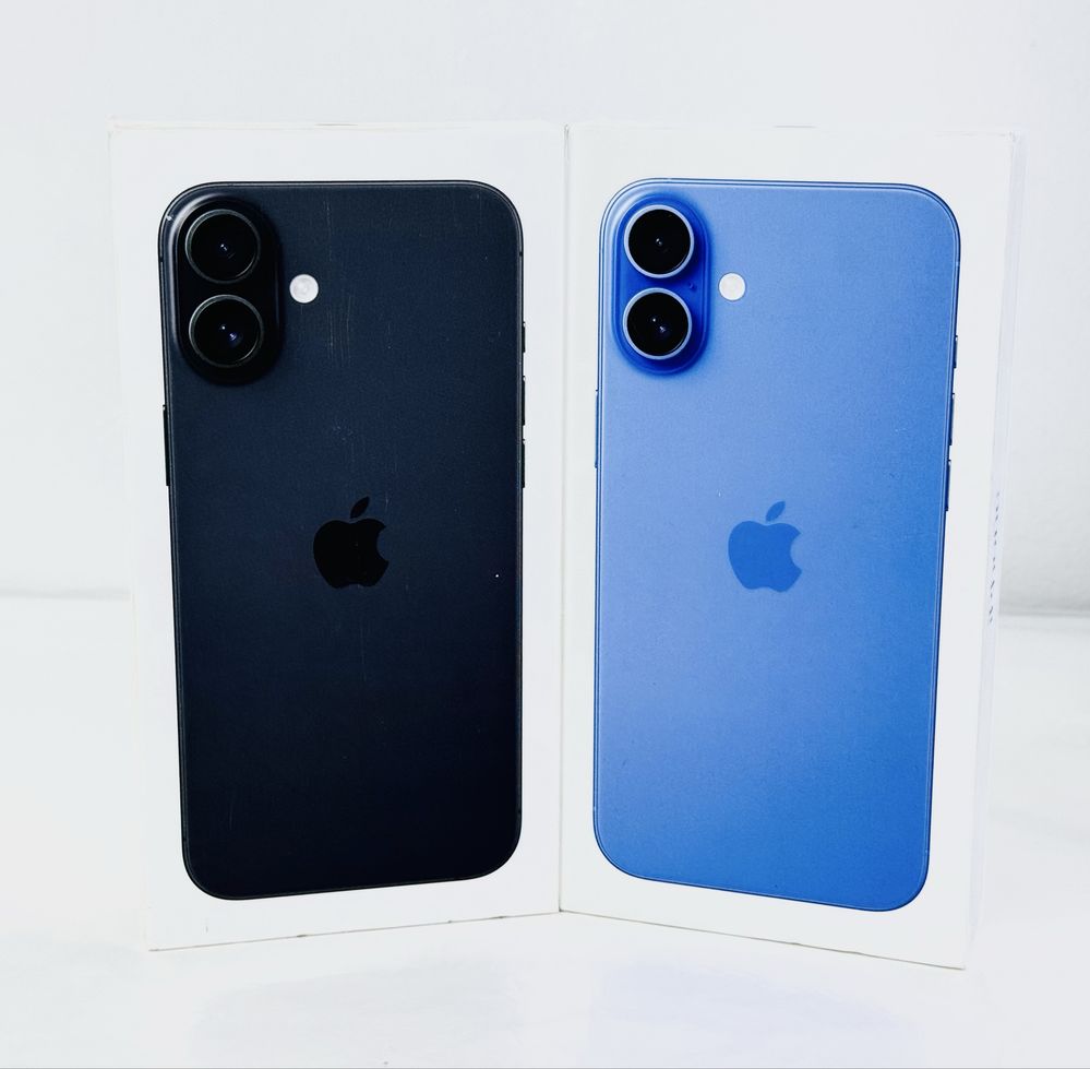 НОВ! Apple iPhone 16 Plus 128GB Black / Ultramarine Гаранция!
