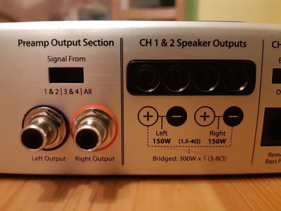 JL Audio 450/4 v2 клас AB MOSFET Усилватели за кола