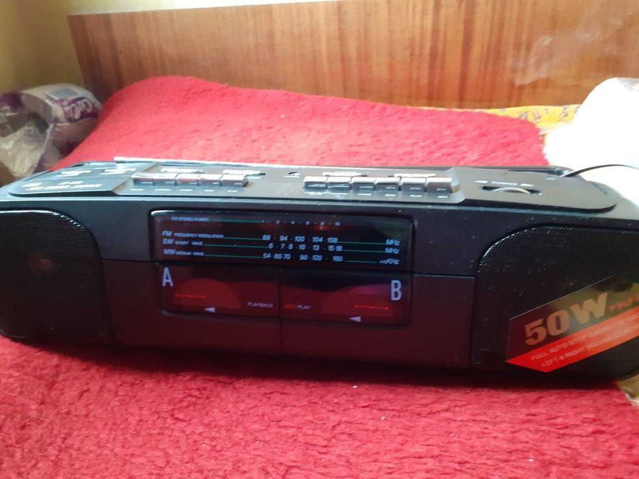 Двукасетъчен касетофон JE-400 stereo dual