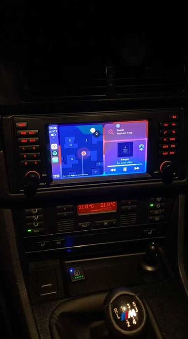 PROMOTIE - Navigatie GPS Android 15 BMW Seria 5 E39 X5 E53 - CarPlay